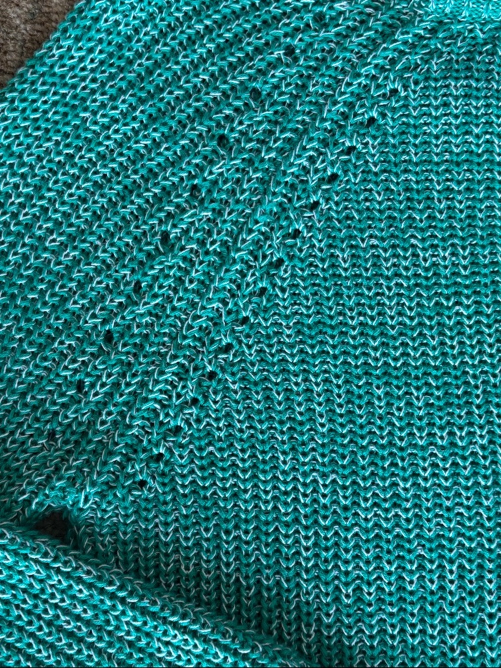 NWOT Lilly Pulitzer Belgrave Green Marled Crewneck Sweater - Picture 12 of 15